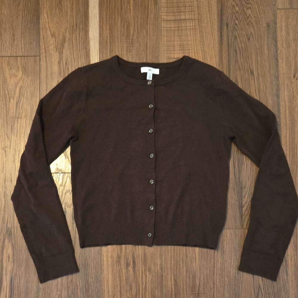 BP Chocolate Brown Women's Cardigan Sweater